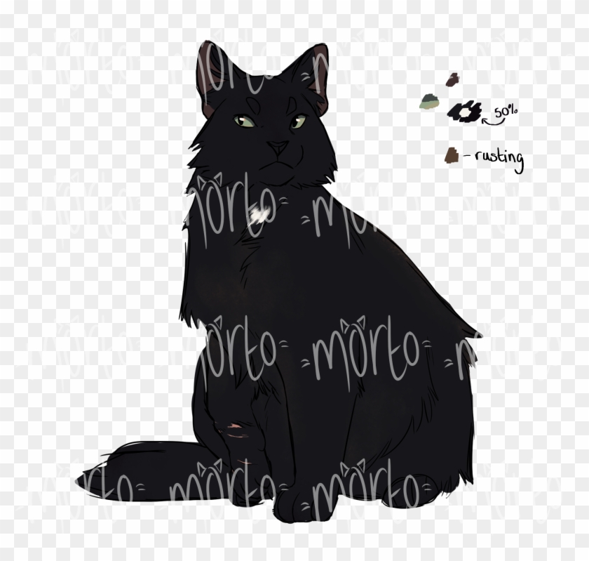 -deku On Toyhouse - Black Cat Clipart (#93985) - PikPng