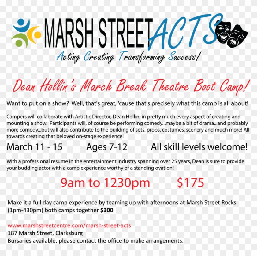 Marsh Street Acts - Poster Clipart