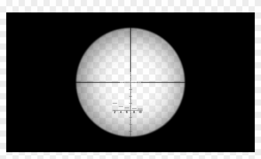 Download Image Regular Sniper Scope Reticle The Call Png Gun - Ap 335 ...