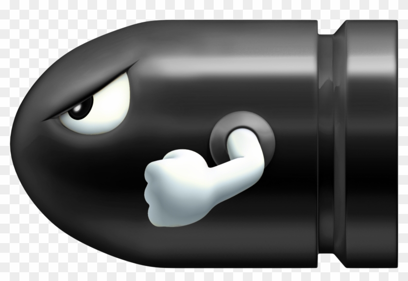 Download Bullets Clipart Paper Png - Super Mario Bullet Png Transparent